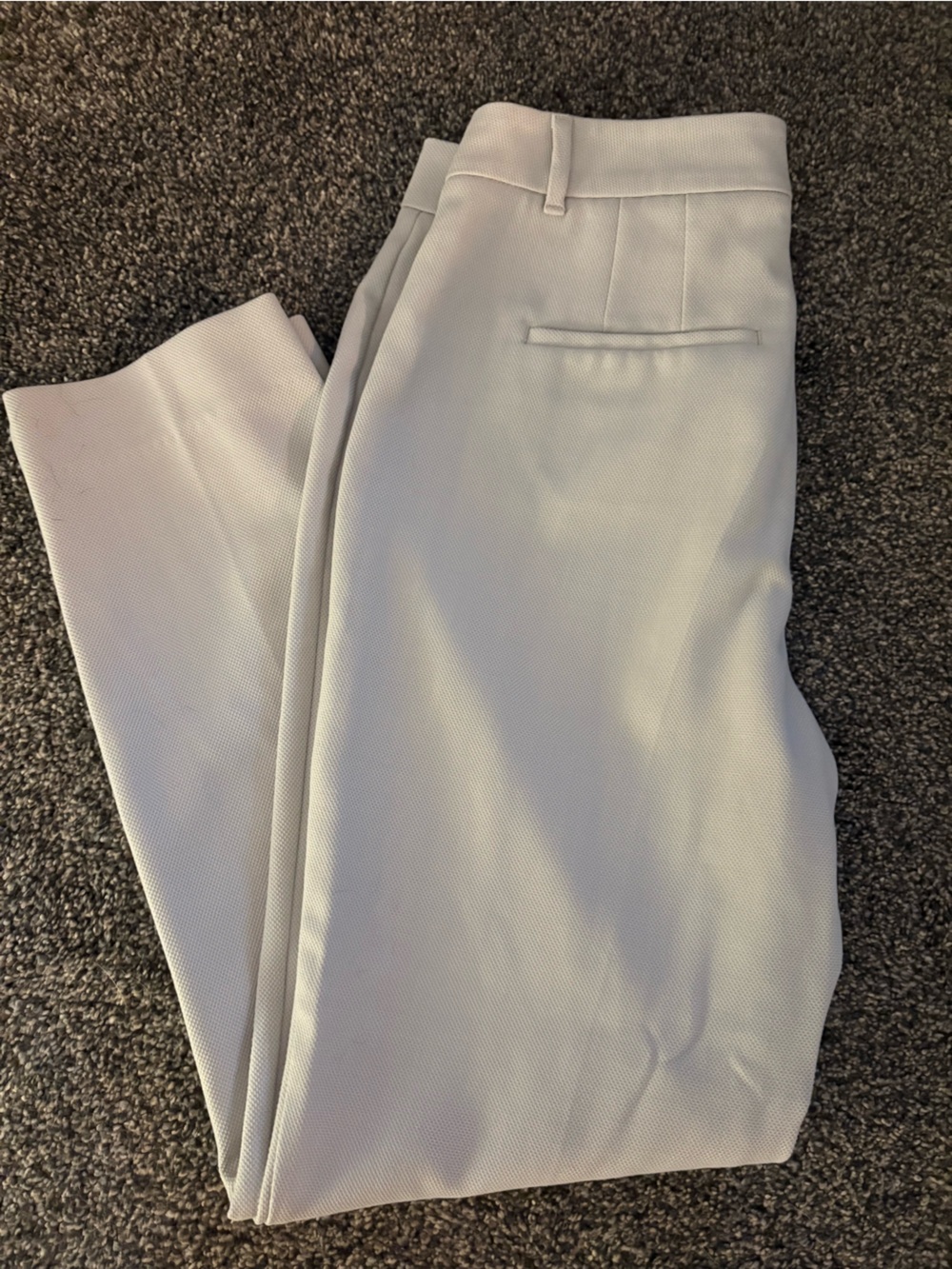 White House Black Market Women's Light Gray Dress Trousers